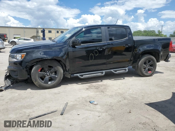 2019 Chevrolet Colorado 2WD LT z VIN 1GCGSCEN8K1244636, wystawiony jako Copart lot #56206705 z przebiegiem 40 450 mil mil oraz Szkoda całkowita • Salvage title. Historia ofert i sprzedaży dostępna na DreamBid. Obrazek 1.