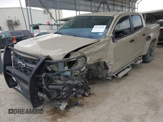 2022 Chevrolet Colorado 4WD Z71 with VIN 1GCGTDENXN1280108, listed as a IAAI auction lot 42275363 with 23,863 mi miles and . Bid and sale history available at DreamBid. Image 2.