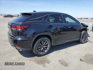 2022 Lexus RX 350 F Sport with VIN 2T2YZMDA4NC368791, listed as a Copart auction lot 60326015 with 29,217 mi miles and Salvage title. Bid and sale history available at DreamBid. Image 3.