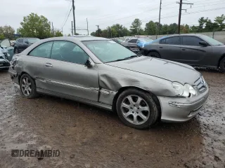 2004 Mercedes-Benz CLK 320 with VIN WDBTJ65J64F096605, listed as a Copart auction lot 73535764 with 138,160 mi miles and Salvage Title. Bid and sale history available at DreamBid. Image 4.