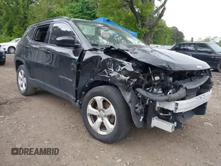 2021 Jeep Compass Altitude with VIN 3C4NJDBB2MT537955, listed as a IAAI auction lot 42301024 with 62,993 mi miles and . Bid and sale history available at DreamBid. Image 1.