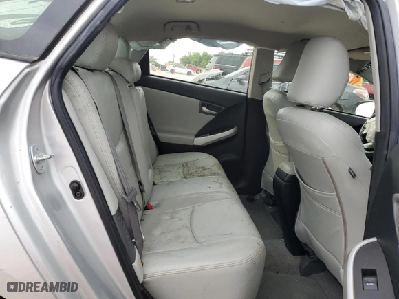 2014 Toyota Prius Plug-In with VIN JTDKN3DP7E3051665, listed as a Copart auction lot 51471435 with 86,834 mi miles and Salvage Title. Bid and sale history available at carsss.com. Image 10.