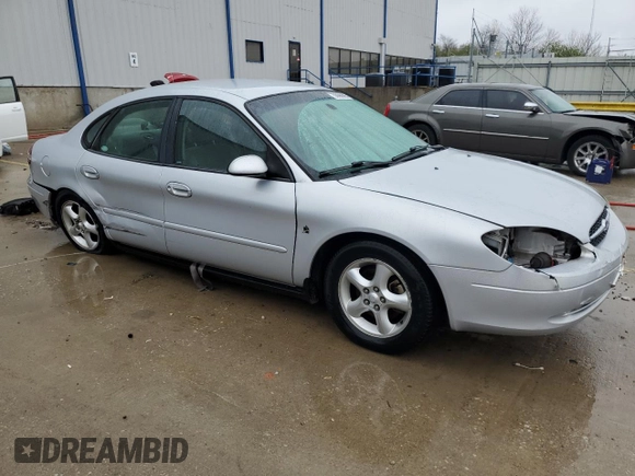 2001 Ford Taurus SE with VIN 1FAFP53281A266948, listed as a Copart auction lot 50990505 with 127,375 mi miles and Non repairable. Bid and sale history available at DreamBid. Image 4.