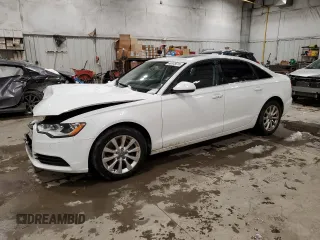 2014 Audi A6 2.0T Premium with VIN WAUCFAFC8EN162694, listed as a Copart auction lot 46145515 with 117,781 mi miles and Non Repairable. Bid and sale history available at carsss.com. Image 1.