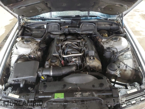 2000 BMW 7 Series 740i with VIN WBAGG834XYDN80320, listed as a Copart auction lot 54906225 with 284,262 mi miles and Salvage Title. Bid and sale history available at DreamBid. Image 11.