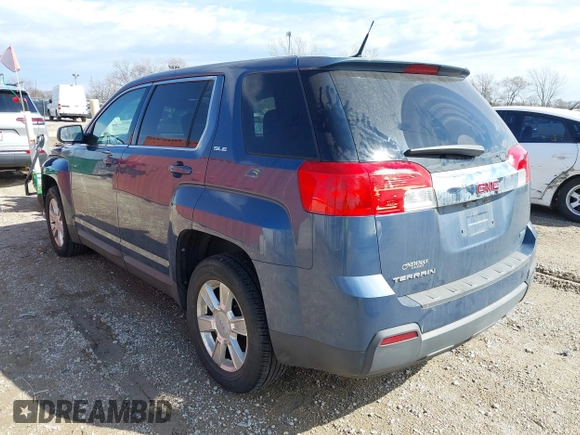 2012 GMC Terrain SLE-1 with VIN 2GKALMEK1C6201399, listed as a IAAI auction lot 41923221 with 146,535 mi miles and . Bid and sale history available at carsss.com. Image 3.