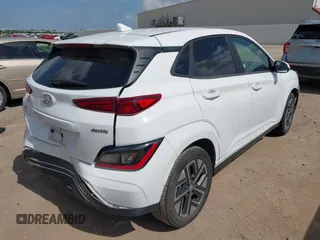 2023 Hyundai Kona SEL with VIN KM8K33AG7PU193503, listed as a IAAI auction lot 42791329 with 85,951 mi miles and . Bid and sale history available at DreamBid. Image 4.