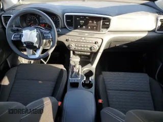 2020 Kia Sportage LX with VIN KNDPMCAC5L7753158, listed as a Copart auction lot 52417295 with 34,390 mi miles and Salvage Title. Bid and sale history available at carsss.com. Image 8.