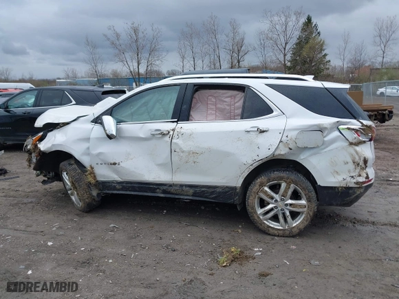 2018 Chevrolet Equinox Premier with VIN 2GNAXVEV3J6101020, listed as a IAAI auction lot 42038112 with 112,258 mi miles. Bid and sale history available at carsss.com. Image 15.