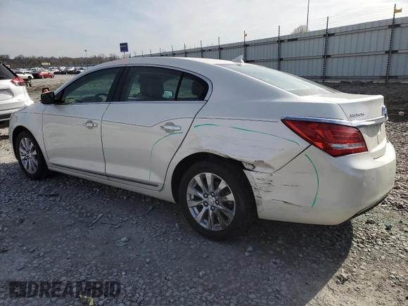 2014 Buick LaCrosse Leather with VIN 1G4GB5GR3EF139629, listed as a Copart auction lot 49987455 with 105,963 mi miles and Salvage Title. Bid and sale history available at carsss.com. Image 2.