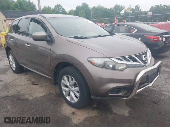 2011 Nissan Murano SL z VIN JN8AZ1MWXBW161846, wystawiony jako IAAI lot #42476463 z przebiegiem 81 644 mil mil oraz . Historia ofert i sprzedaży dostępna na DreamBid. Obrazek 1.