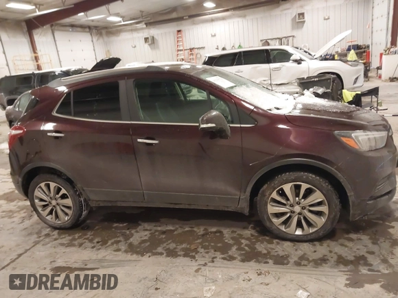 2018 Buick Encore Preferred with VIN KL4CJASB7JB551895, listed as a IAAI auction lot 41333779 with 72,904 mi miles and . Bid and sale history available at DreamBid. Image 13.