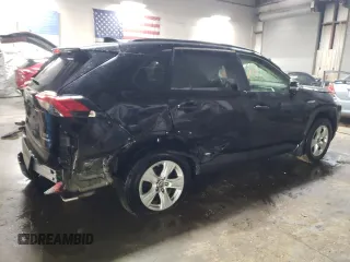 2019 Toyota RAV4 Hybrid XLE with VIN JTMRWRFV7KD006581, listed as a Copart auction lot 48137945 with 73,105 mi miles and Salvage Title. Bid and sale history available at carsss.com. Image 3.