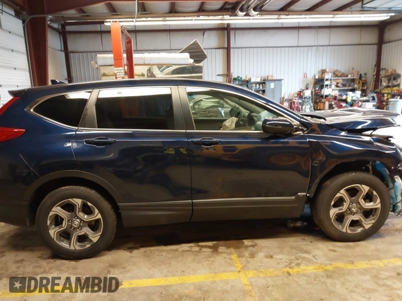 2019 Honda CR-V EX with VIN 7FARW2H52KE030059, listed as a IAAI auction lot 41914346 with 55,979 mi miles. Bid and sale history available at carsss.com. Image 14.