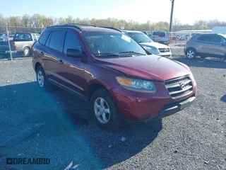2009 Hyundai Santa Fe GLS with VIN 5NMSG13D89H239141, listed as a IAAI auction lot 42047435 with 171,581 mi miles. Bid and sale history available at carsss.com. Image 1.