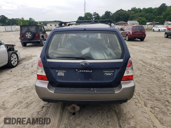 2006 Subaru Forester 2.5 X L.L. Bean Edition with VIN JF1SG67656H702252, listed as a Copart auction lot 57812904 with 216,599 mi miles and Non Repairable. Bid and sale history available at carsss.com. Image 6.