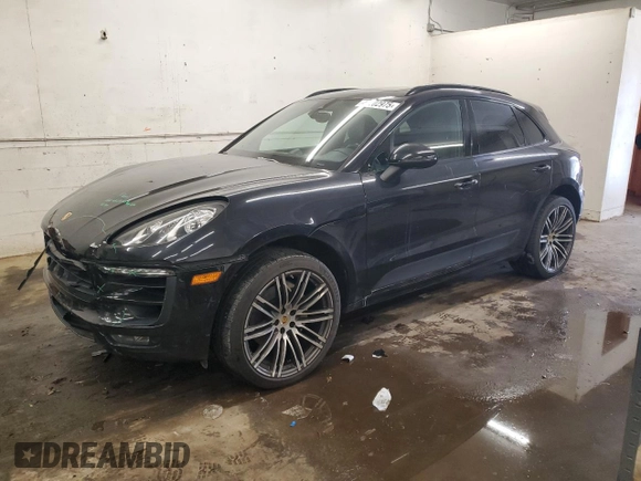2017 Porsche Macan S with VIN WP1AB2A5XHLB20949, listed as a Copart auction lot 44202975 with 107,597 mi miles and Salvage Title. Bid and sale history available at DreamBid. Image 1.