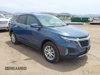 2024 Chevrolet Equinox LT with VIN 3GNAXUEG4RL344290, listed as a IAAI auction lot 42761923 with 29,056 mi miles and . Bid and sale history available at DreamBid. Image 1.