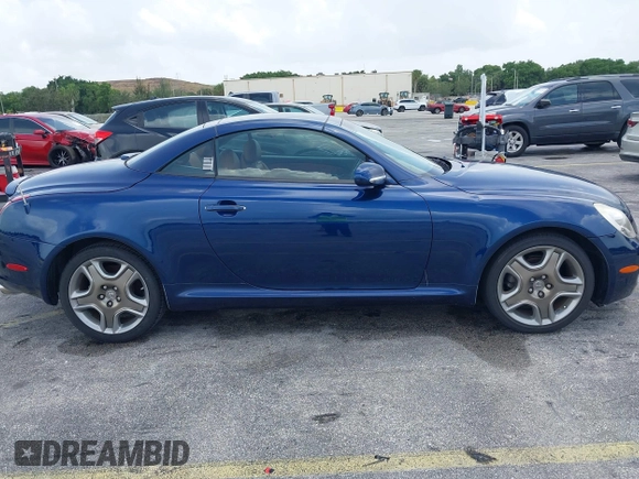 2006 Lexus SC 430 with VIN JTHFN48Y569001385, listed as a IAAI auction lot 42622825 with 61,002 mi miles and . Bid and sale history available at DreamBid. Image 13.
