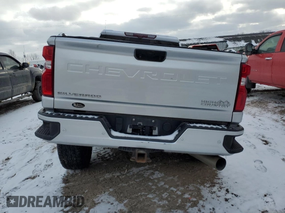 2020 Chevrolet Silverado 3500HD High Country z VIN 1GC4YVEY4LF341280, wystawiony jako Copart lot #41398705 z przebiegiem Nie podano mil oraz Nie do naprawy • Non repairable. Historia ofert i sprzedaży dostępna na DreamBid. Obrazek 6.