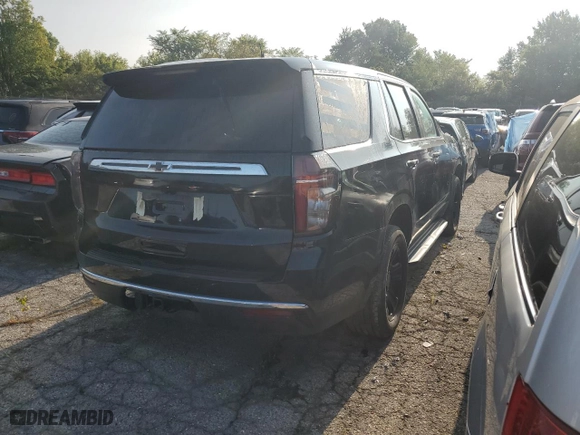 2022 Chevrolet Tahoe Commercial with VIN 1GNSKLED6NR267105, listed as a Copart auction lot 50202874 with 11,696 mi miles and Non Repairable. Bid and sale history available at carsss.com. Image 3.