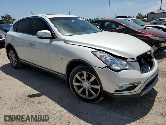 2017 Infiniti QX50 with VIN JN1BJ0RP5HM388176, listed as a Copart auction lot 60223883 with 71,355 mi miles. Bid and sale history available at carsss.com. Image 4.