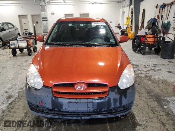 2010 Hyundai Accent L with VIN KMHCN3BC3AU150200, listed as a Copart auction lot 51008375 with 111,259 mi miles and Clean Title. Bid and sale history available at carsss.com. Image 5.