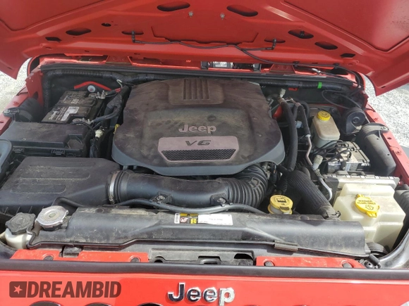 2016 Jeep Wrangler Unlimited Sport z VIN 1C4HJWDG4GL219126, wystawiony jako Copart lot #53620945 z przebiegiem 149 582 mil mil oraz Szkoda całkowita • Salvage title. Historia ofert i sprzedaży dostępna na DreamBid. Obrazek 11.