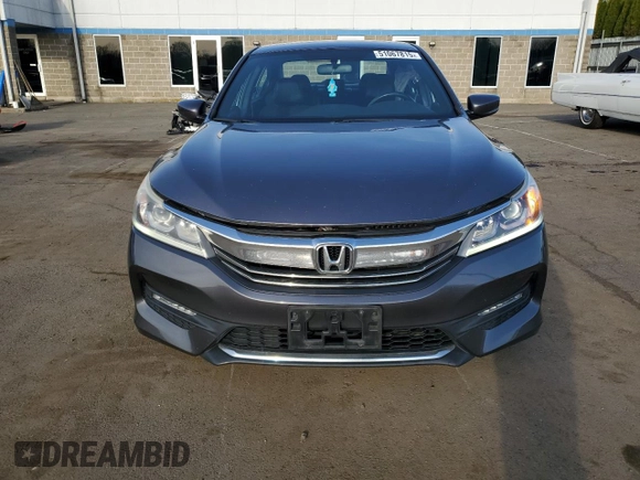 2016 Honda Accord Sport with VIN 1HGCR2F50GA040425, listed as a Copart auction lot 51067815 with 124,461 mi miles and Salvage Title. Bid and sale history available at DreamBid. Image 5.