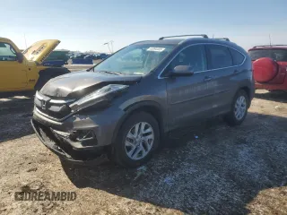 2015 Honda CR-V EX-L with VIN 2HKRM4H73FH705696, listed as a Copart auction lot 45894485 with 125,385 mi miles and Salvage Title. Bid and sale history available at carsss.com. Image 1.