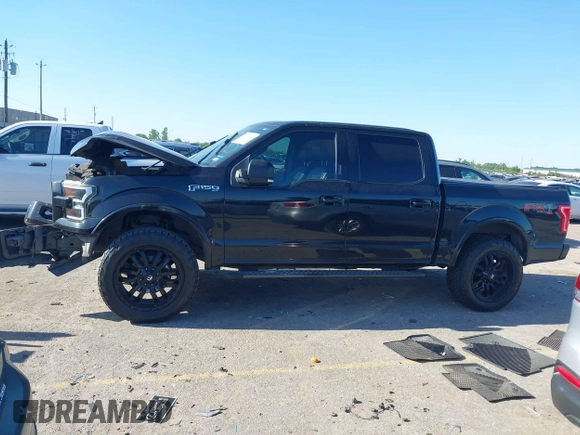 2017 Ford F-150 XL with VIN 1FTEW1EF2HKC96338, listed as a IAAI auction lot 41973507 with 117,342 mi miles. Bid and sale history available at carsss.com. Image 14.