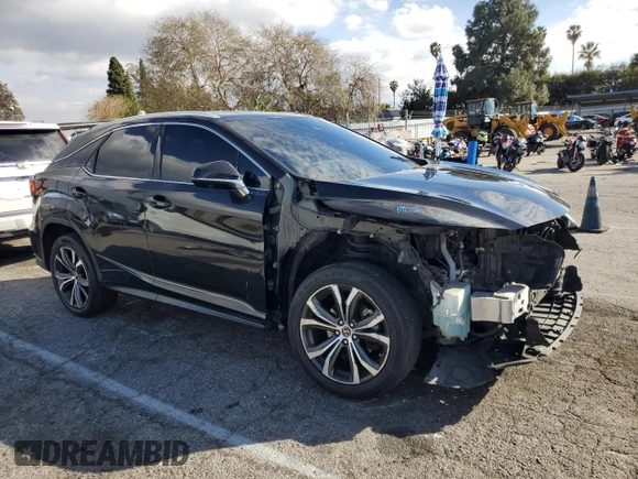 2021 Lexus RX with VIN 2T2HZMAA4MC206615, listed as a Copart auction lot 42412305 with 130,480 mi miles and Salvage Title. Bid and sale history available at carsss.com. Image 4.