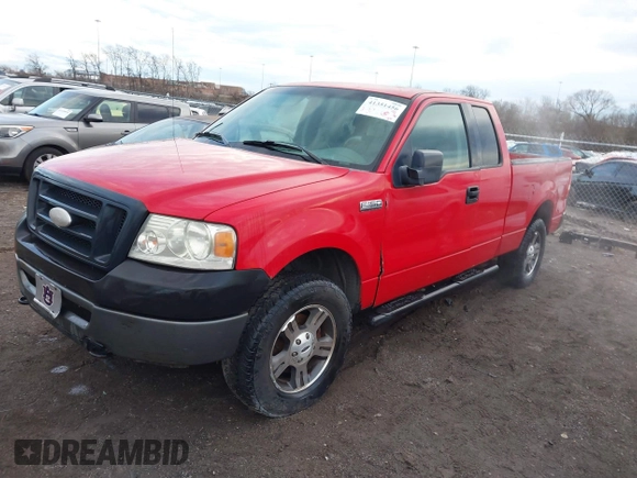 2006 Ford F-150 STX with VIN 1FTRX14W76NA63731, listed as a IAAI auction lot 41351456 with 390,659 mi miles. Bid and sale history available at carsss.com. Image 2.