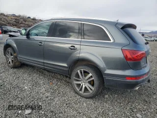 2014 Audi Q7 Premium Plus с VIN WA1LMAFE7ED015728, выставлен на аукционе Copart как лот 43236795 с пробегом 162 511 миль миль и Списание • Salvage title. История ставок и продаж доступна на DreamBid. Изображение 2.