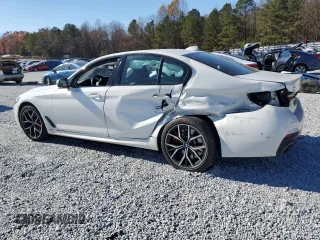 2023 BMW 5 Series 540i xDrive with VIN WBA73BJ07PWY20967, listed as a Copart auction lot 83665074 with Not Provided miles and Salvage Title. Bid and sale history available at carsss.com. Image 2.