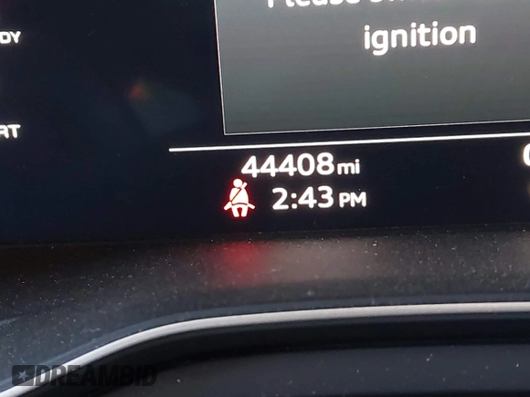 2021 Audi A4 S line Premium Plus with VIN WAUEAAF47MA037157, listed as a IAAI auction lot 41618829 with 44,408 mi miles and . Bid and sale history available at DreamBid. Image 16.