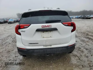 2020 GMC Terrain SLT with VIN 3GKALPEX8LL322214, listed as a Copart auction lot 44974715 with 75,585 mi miles and Salvage Title. Bid and sale history available at carsss.com. Image 6.