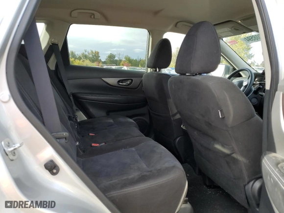 2015 Nissan Rogue S with VIN KNMAT2MV0FP550215, listed as a Copart auction lot 76208594 with 110,270 mi miles and Salvage Title. Bid and sale history available at carsss.com. Image 10.