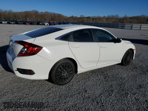 2018 Honda Civic Sedan LX with VIN 19XFC2F56JE004353, listed as a Copart auction lot 49499755 with 83,465 mi miles and Salvage Title. Bid and sale history available at carsss.com. Image 3.