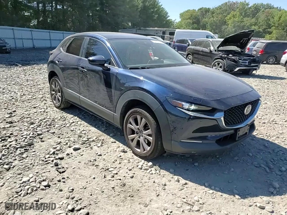 2020 Mazda CX-30 Select Package with VIN 3MVDMBCL0LM116323, listed as a Copart auction lot 70915784 with 75,354 mi miles and Salvage Title. Bid and sale history available at carsss.com. Image 12.