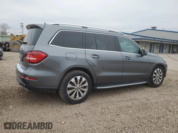 2019 Mercedes-Benz GLS 450 with VIN 4JGDF6EE2KB238314, listed as a Copart auction lot 81884644 with 20,552 mi miles and Non Repairable. Bid and sale history available at DreamBid. Image 3.