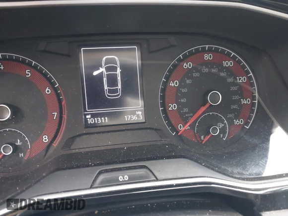 2020 Volkswagen Jetta S with VIN 3VWC57BU8LM103866, listed as a IAAI auction lot 42182114 with 101,311 mi miles and . Bid and sale history available at DreamBid. Image 7.