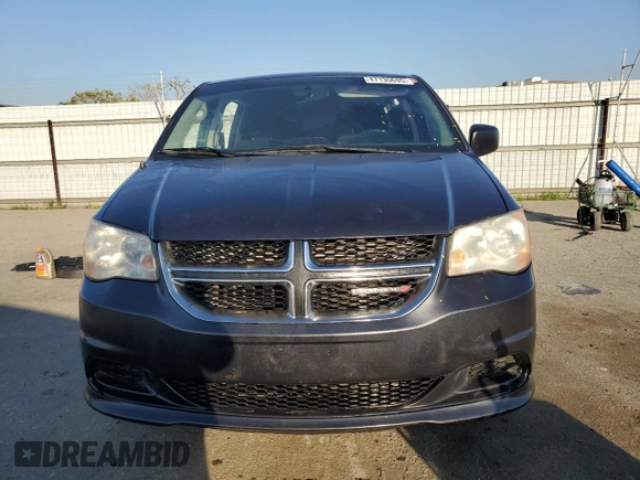 2014 Dodge Grand Caravan SE with VIN 2C4RDGBG9ER379916, listed as a Copart auction lot 47130695 with Not Provided miles and Salvage Title. Bid and sale history available at DreamBid. Image 5.