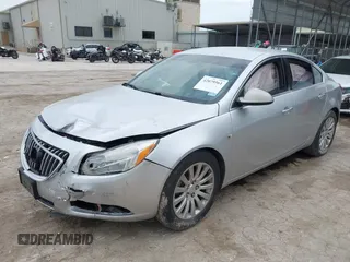 2011 Buick Regal CXL RL3 with VIN W04GR5EC3B1009934, listed as a IAAI auction lot 42079561 with 148,380 mi miles and . Bid and sale history available at DreamBid. Image 2.