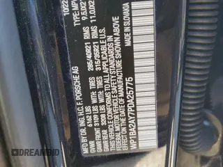 2023 Porsche Cayenne z VIN WP1BA2AY7PDA25775, wystawiony jako Copart lot #82593704 z przebiegiem 24 220 mil mil oraz Szkoda całkowita • Salvage title. Historia ofert i sprzedaży dostępna na DreamBid. Obrazek 13.