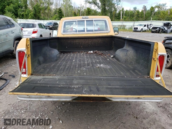 1974 Ford Ranger with VIN F10YNT61094, listed as a Copart auction lot 68050074 with 172,188 mi miles and Salvage Title. Bid and sale history available at DreamBid. Image 10.