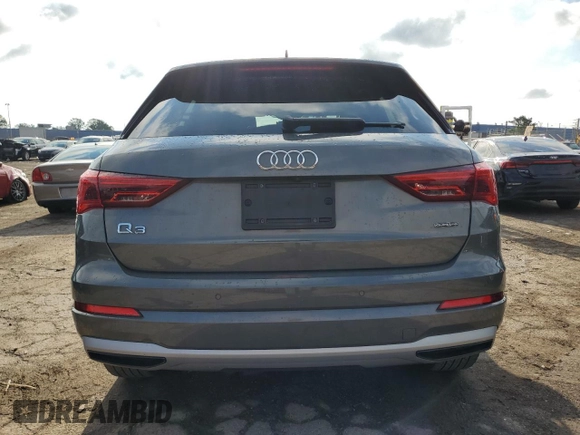 2019 Audi Q3 Premium Plus with VIN WA1BECF31K1083345, listed as a Copart auction lot 62835714 with 51,274 mi miles and Salvage Title. Bid and sale history available at carsss.com. Image 6.