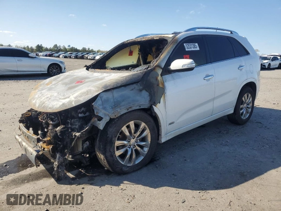 2011 Kia Sorento SX with VIN 5XYKWDA25BG095277, listed as a Copart auction lot 52531385 with Not Provided miles and Salvage Title. Bid and sale history available at carsss.com. Image 1.