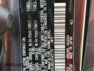2018 Toyota 4Runner SR5 z VIN JTEBU5JR0J5542125, wystawiony jako Copart lot #57633255 z przebiegiem 45 474 mil mil oraz Szkoda całkowita • Salvage title. Historia ofert i sprzedaży dostępna na DreamBid. Obrazek 13.