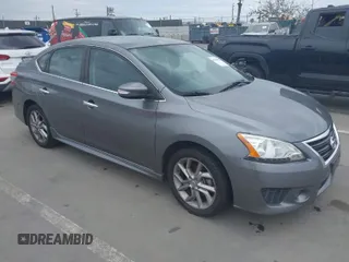 2015 Nissan Sentra S with VIN 3N1AB7AP5FY367402, listed as a IAAI auction lot 42068036 with 109,251 mi miles. Bid and sale history available at carsss.com. Image 1.